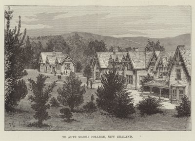 Te Aute Maori College, Neuseeland von Frank Watkins